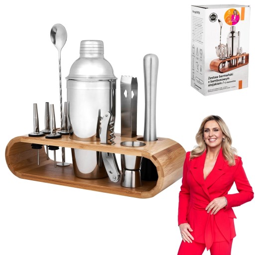 Щипцы DRINK SHAKER CORKSCREW PRO набор бармена Konighoffer