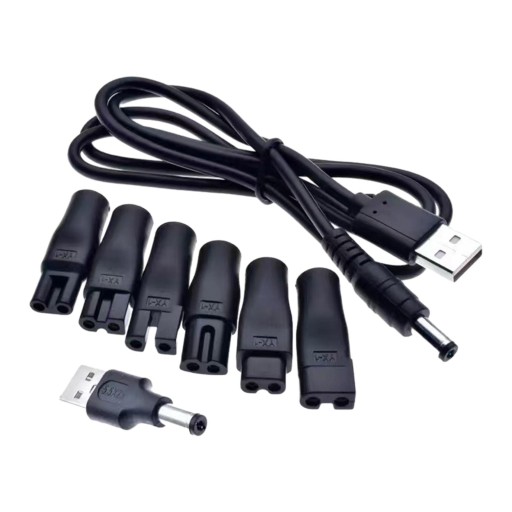 Разъем для зарядного конвертера Многоцелевой преобразователь 7 шт. и USB-кабель