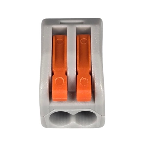 KOSTKA ZŁĄCZKA SZYBKOZŁĄCZKA NA PRZEWÓD LINKĘ ŁĄCZNIK NA 2 KABLE 0,08-4 mm²
