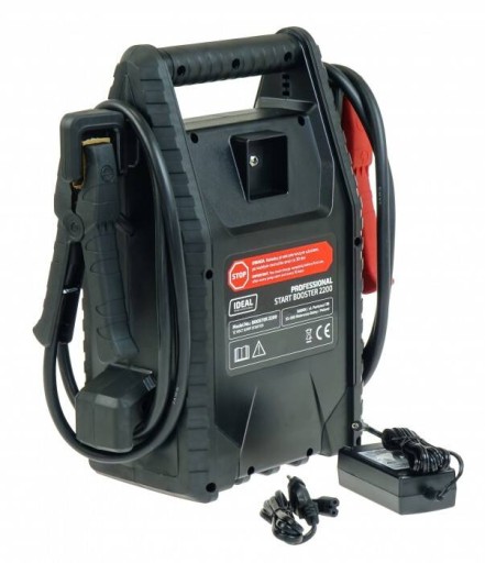 ПОРТАТИВНЫЙ СТАРТЕРНЫЙ АККУМУЛЯТОР LCD BOOSTER 2200 PRO IDEAL