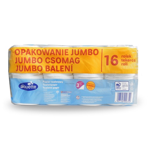PAPIER TOALETOWY ALOUETTE 16 ROLEK MEGA PACK