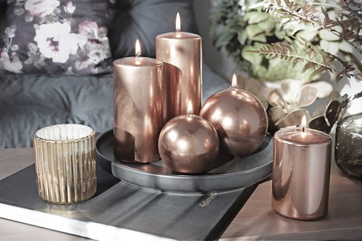 Свеча для декоративного зеркала ROSE GOLD ARTMAN 14 см M