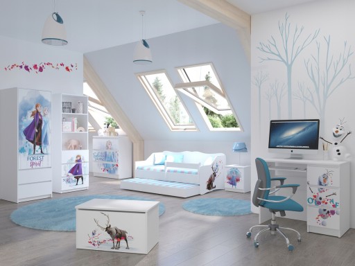LULU II детская кровать 160x80 BABY BOO surf белый
