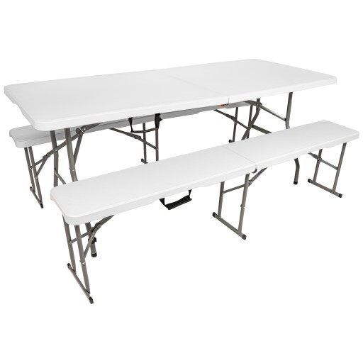 СКЛАДНАЯ САДОВАЯ СКАМЬЯ SOLID WHITE