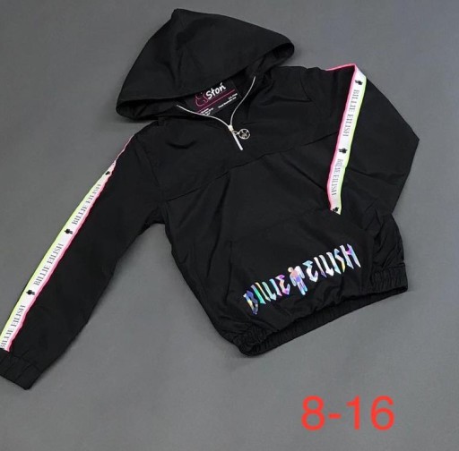 BLUZA ORTALIONOWA KANGURKA 140 HOLO 10 BILLIE