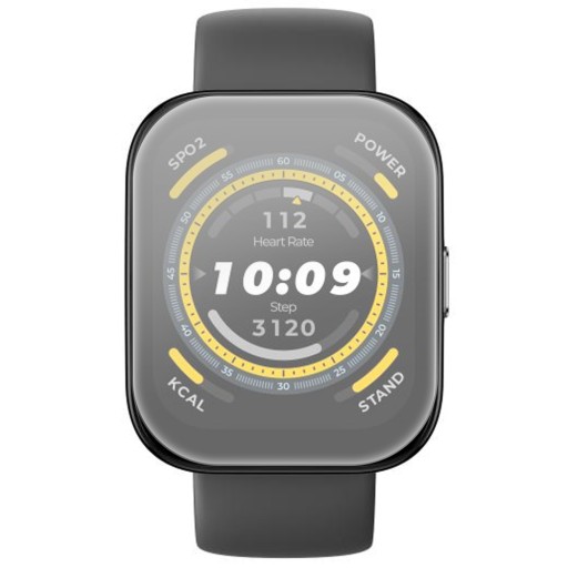 2x ГИБРИДНЫЕ СТЕКЛА ДЛЯ AMAZFIT BIP 5 + МОНТАЖНЫЙ КОМПЛЕКТ