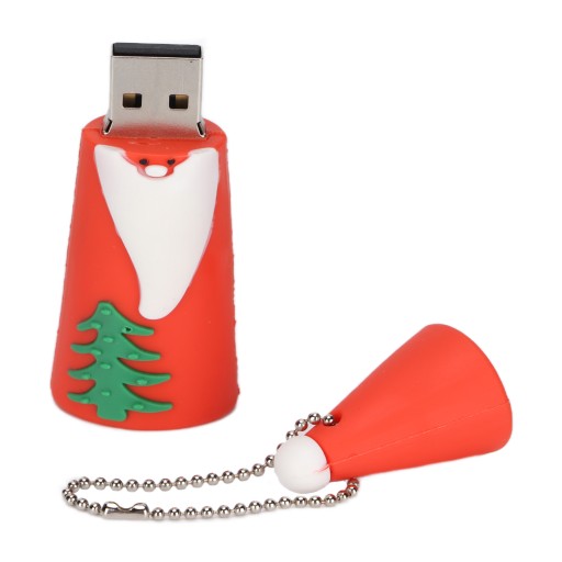 жесткий диск прочный, надежная совместимость, милый USB-накопитель Санта-Клауса 2.0 mo