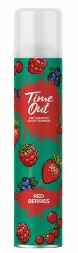 TIME OUT СУХОЙ ШАМПУНЬ КРАСНЫЕ ЯГОДЫ 200МЛ СЛАВИЦА