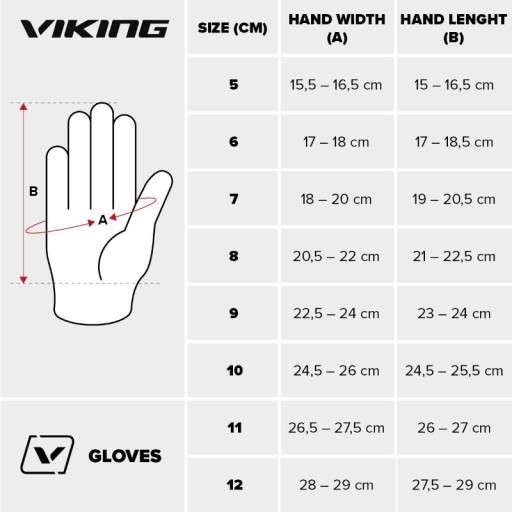 Женские перчатки Viking Strix Ski Lady 5