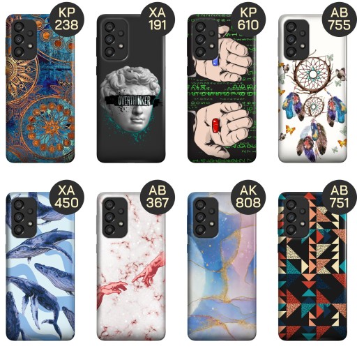 ETUI DO SAMSUNG GALAXY A33 5G WZORY MODNE MODA FASHION OBUDOWA POKROWIEC
