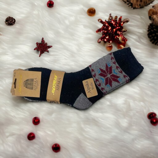 3 пары теплых шерстяных РОЖДЕСТВЕНСКИХ НОСОК Thermo ALPAKA SOCKS 35 - 38