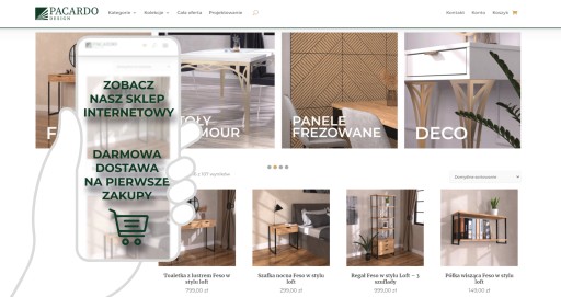 ПОЛКА НАСТЕННАЯ DECO LOFT, ДУБ БЕЛЫЙ
