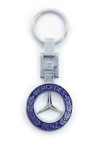 СИНИЙ БРЕЛОК ДЛЯ КЛЮЧЕЙ MERCEDES