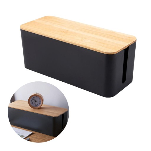 Power Strips Hider Cable Management Box Concealer