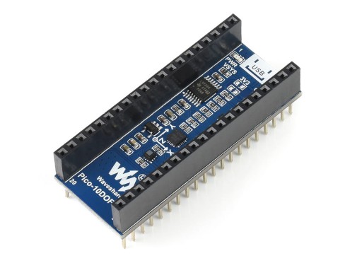 Датчик IMU с 10 степенями свободы для Raspberry Pi Pico
