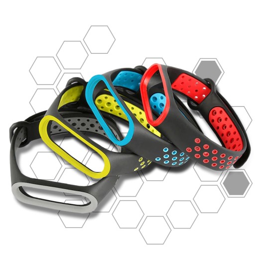 РЕМЕНЬ ДЛЯ XIAOMI MI BAND 5/6 — МНОГО ЦВЕТОВ