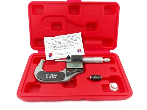 Mikrometr zewnętrzny elektroniczny 25-50mm GUANGLU
