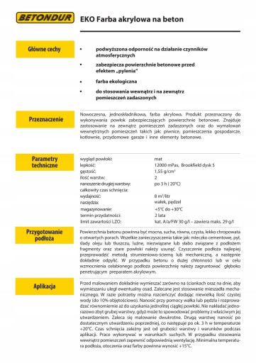 Краска для пола ЭКО, светло-серая краска, 5л для стяжки