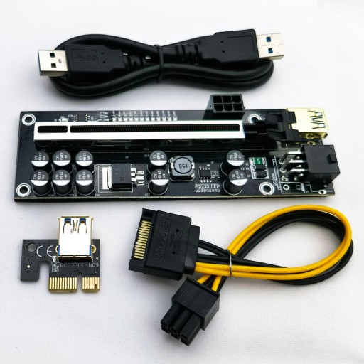 Riser 011 PRO - iMinning 10 конденсаторов