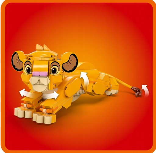 LEGO Disney Король Лев — Львенок Симба 43243 ПОДАРОЧНЫЙ НАБОР ПОДАРОЧНЫХ БЛОКОВ