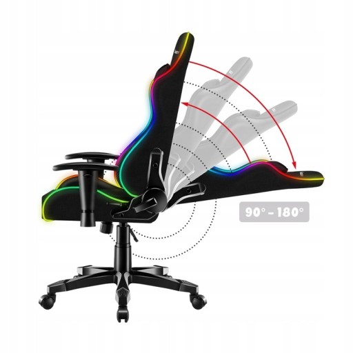 Игровое кресло HUZARO Ranger 6.0 RGB Черный