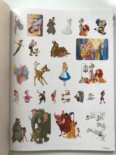 Раскраска DISNEY РАСКРАСКА A4 НАКЛЕЙКИ