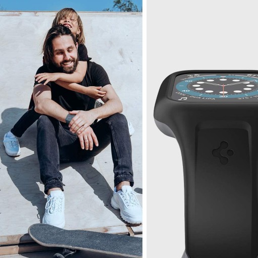 SPIGEN LA PRO Etui z Paskiem do Apple Watch 44mm