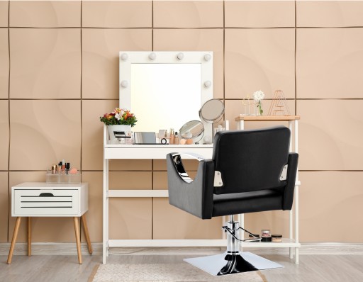 Fotel fryzjerski barberski hydrauliczny do salonu fryzjerskiego Luna