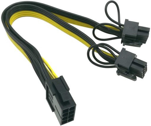 Переходник Riser Графический адаптер 8PIN на 2x 8PIN