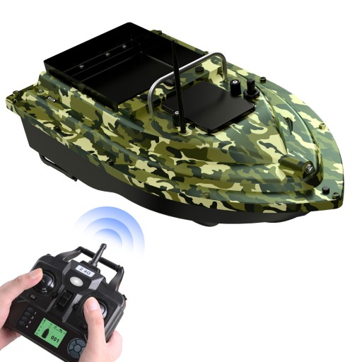 D16E GPS BAIT BOAT 500M RC BOAT с СУМКОЙ 12000MAH - камуфляж
