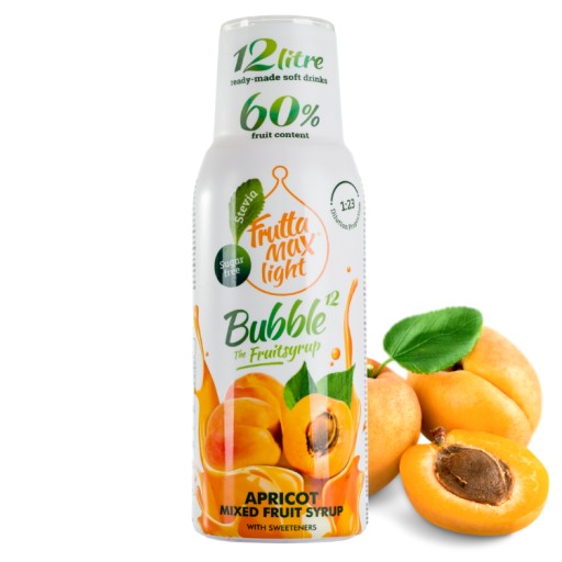 Koncentrat do soda stream syrop FruttaMax Morela light 500 ml