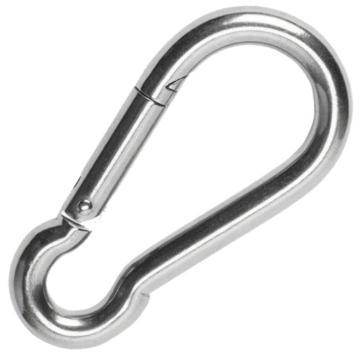 KARABIŃCZYK KARABINEK SZEKLA SURVIVAL SOLDINY 8 CM