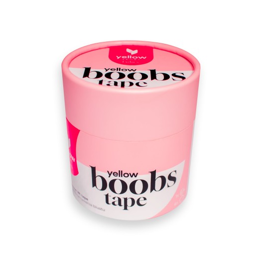 YellowBOOBS TAPE Лента для поддержания груди 5см х 5м + 6 накладок для груди