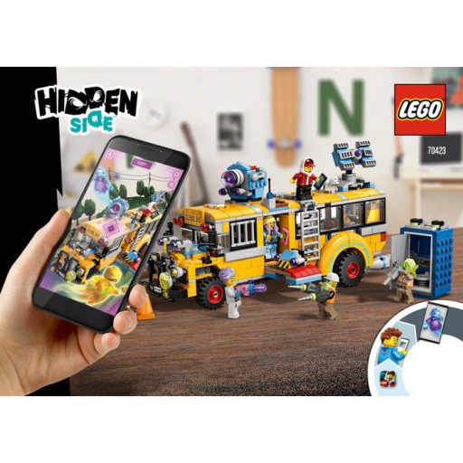 Lego Instrukcja - Paranormal Intercept Bus 70423