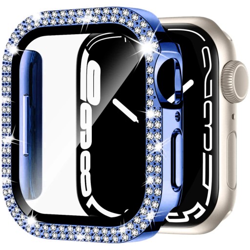 КОРПУС 2в1 + СТЕКЛО ДЛЯ APPLE WATCH 4/5/6/7/8/9/SE 40/41/44/45ММ ЦВЕТА