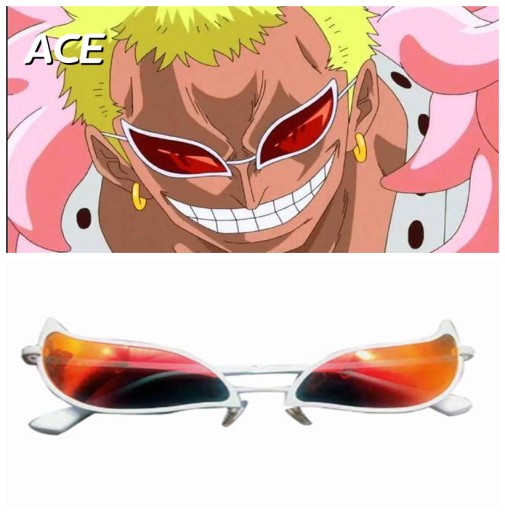 goc/Donquixote Doflamingo аниме очки костюм