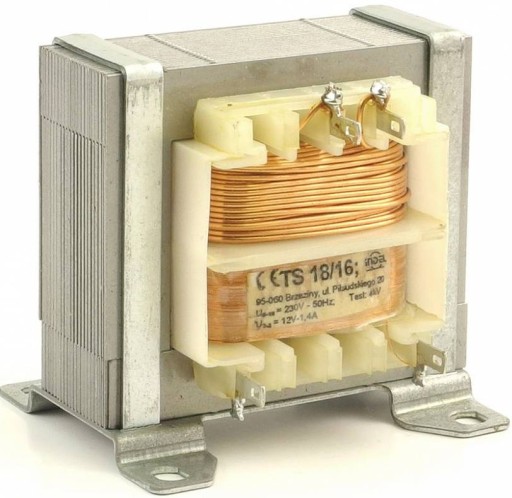 Transformator 18VA, 230Vac (12V) 1.4A, Indel
