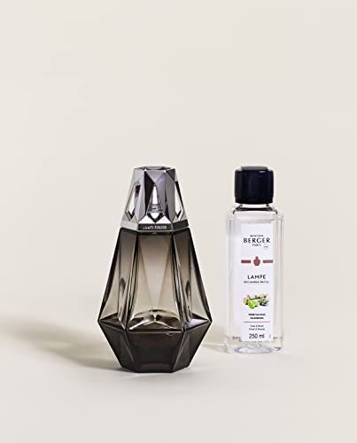 ПОДАРОЧНЫЙ НАБОР КАТАЛИТИЧЕСКИХ ЛАМП MAISON BERGER PARIS PRISME ЧЕРНЫЙ + НАБОР WILDERNESS REFILL