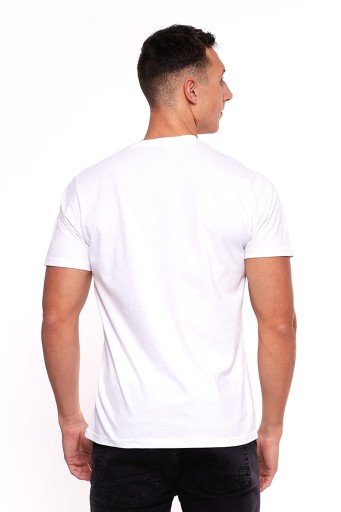 T-shirt Koszulka Męska Nadruk Bawełna XXXL MORAJ