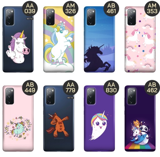 ETUI DO SAMSUNG GALAXY S20 FE / 5G WZORY JEDNOROŻEC BAJKI KSIĘŻNICZKI CASE