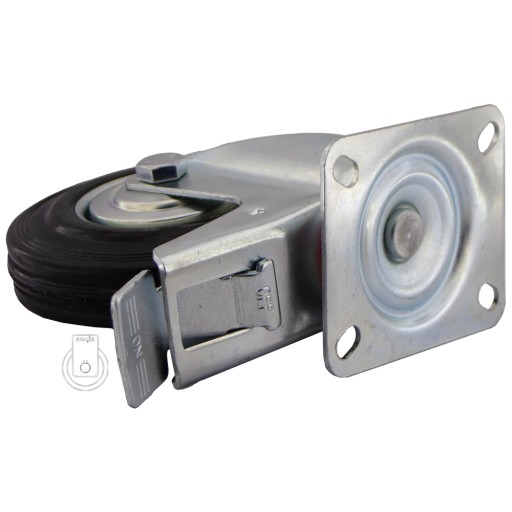 НАБОР ИЗ 4 ШТ. WHEELS fi 125 полочная тележка 12СТГУ125