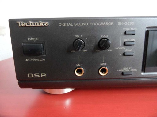 SH-GE90 DSP Technics Графический эквалайзер Цифровой звуковой процессор d2