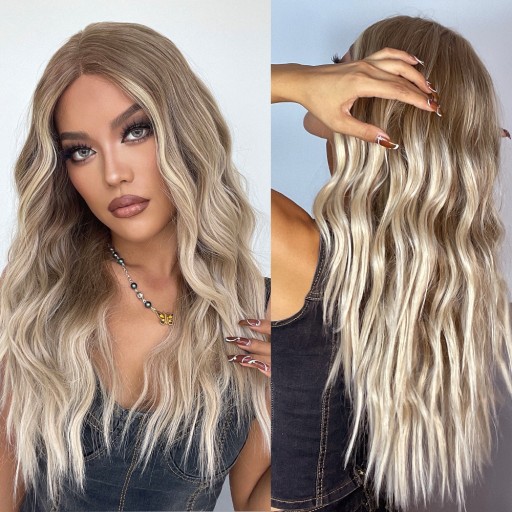 ПАРИК БЛОНДИНКА LIKE NATURAL, кружевные передние блики