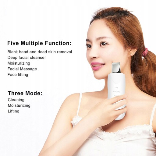 Ultrasonic Skin Scrubber Deep Peeling Shovel