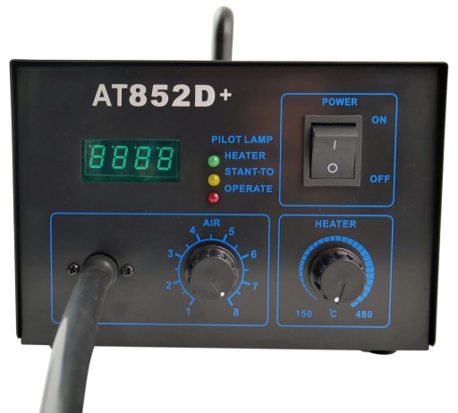 Сварочный аппарат для пластика AT-852D+ Набор для сварки пластика