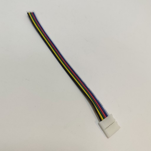 5XОдин разъем для светодиодной ленты RGB+CCT 12 мм