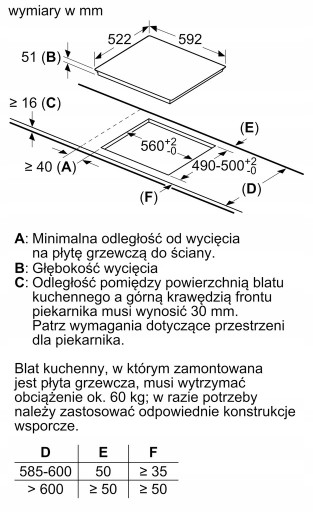 Płyta indukcyjna BOSCH PUE63RBB5E 60cm PowerBoost