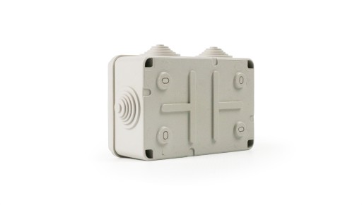 Коробка монтажная с сальниками 120х80х50 мм IP55