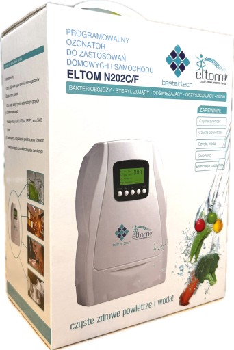 Озонатор воздуха и воды для пищевых продуктов ELTOM N202C ВЕРСИЯ F Car House БЕСПЛАТНО