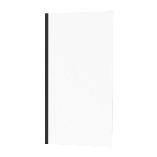 Шторка для ванны REDSHARK черная 70x140